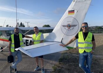 Com a cabeça nas nuvens e o Aeroclube de Leiria no coração