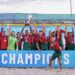 Atletas da região sagram-se campeões da Europa em futebol de praia