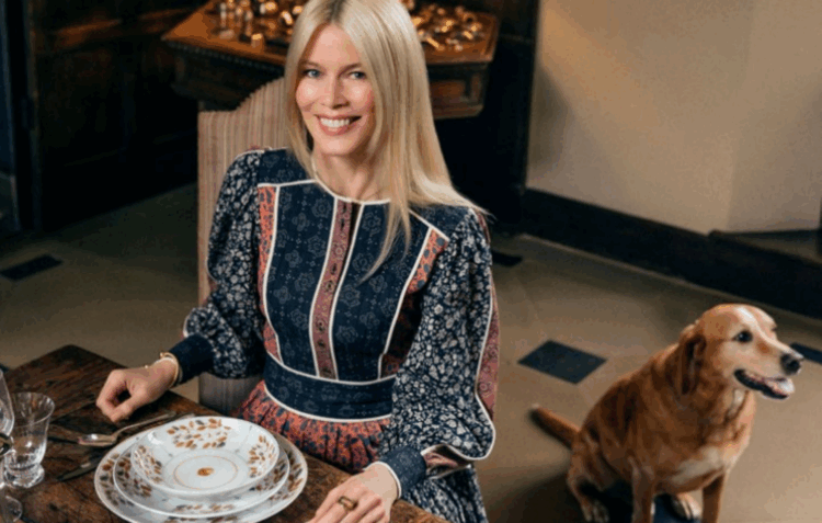 Claudia Schiffer cria nova colecção para a Vista Alegre e Bordallo Pinheiro