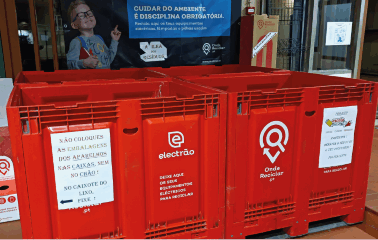 Distrito de Leiria conta com 25 “Escolas Electrão” para promover a reciclagem