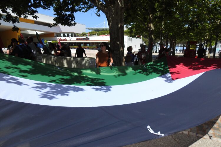 Leiria junta-se a jornada de solidariedade pela Palestina