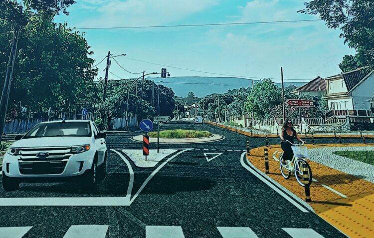 Fátima inaugura obras na estrada de Minde e monumento de homenagem à mulher
