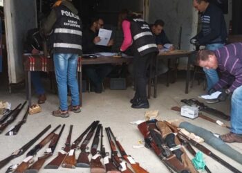 PSP de Leiria já entregou mais de 1.100 armas para destruição