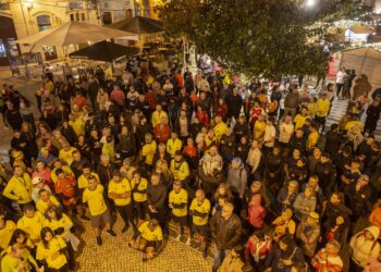 Quase 600 pessoas juntaram-se à 500.ª edição da Brisas do Lis Night Run
