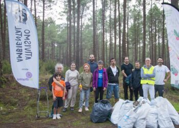 Acção de limpeza retira mais de uma tonelada de lixo do Pinhal de Leiria