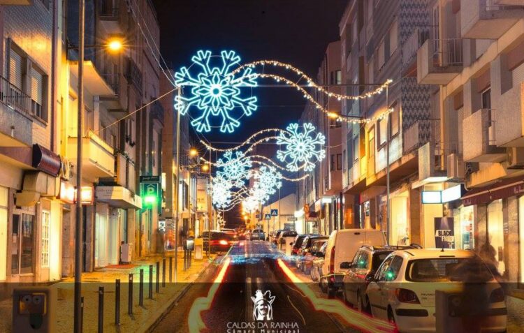 Câmara das Caldas da Rainha investe 310 mil euros em iluminação e animação de Natal