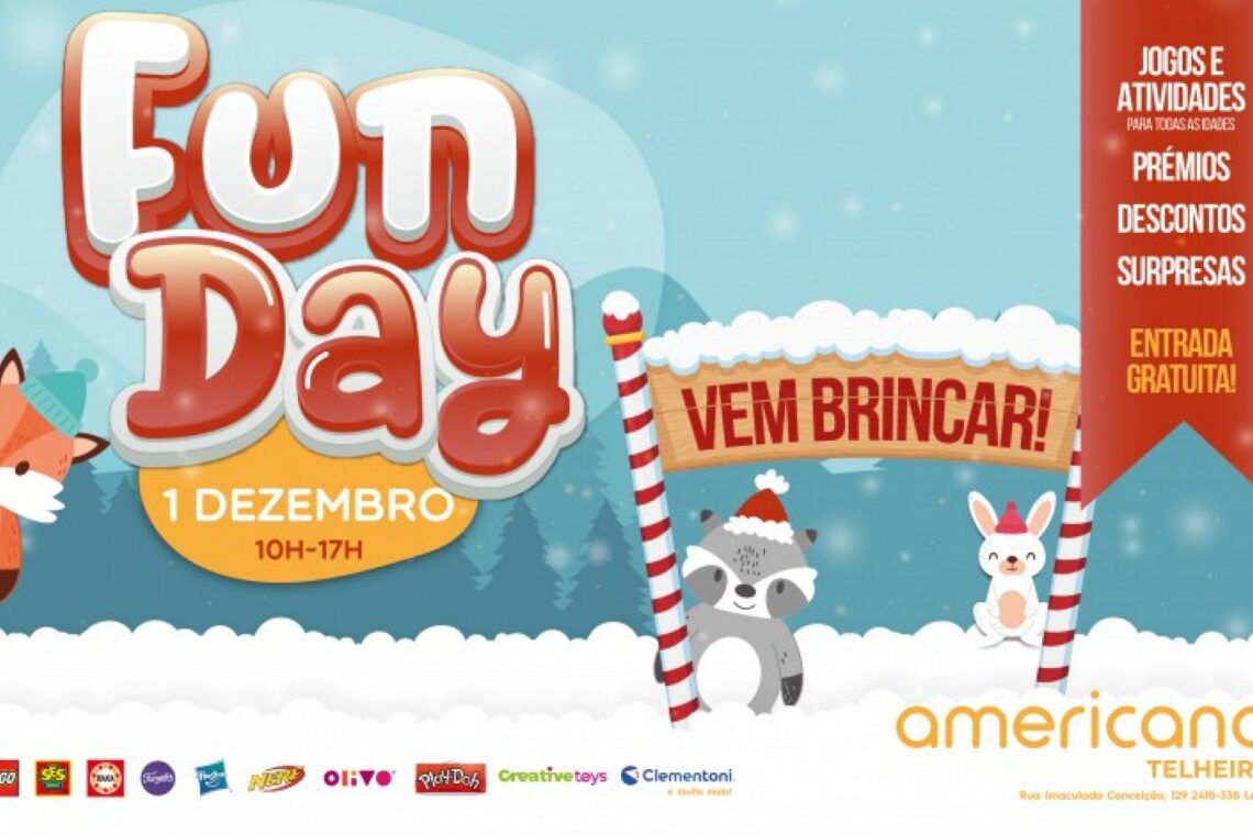 Papelaria Americana volta a receber Funday na loja do Telheiro