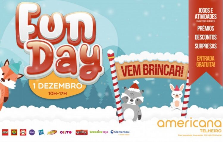 Papelaria Americana volta a receber Funday na loja do Telheiro
