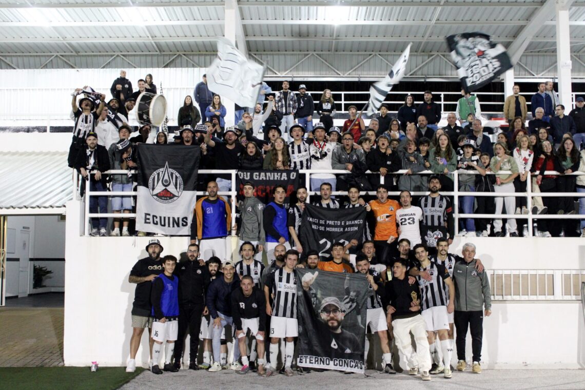 Vibram com o futebol distrital e seguem a equipa para qualquer lado
