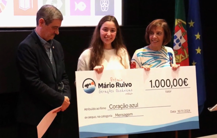 Estudante da ESTM distinguida com o Prémio Mário Ruivo – Gerações Oceânicas