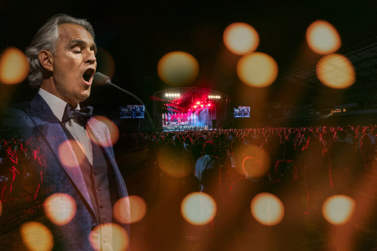 Concerto de Andrea Bocelli em Leiria tem 70% dos bilhetes vendidos