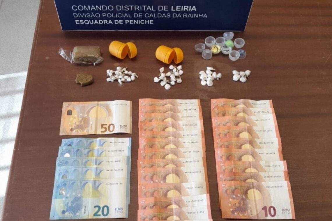 Parte do resultado da intervenção da polícia na quinta-feira