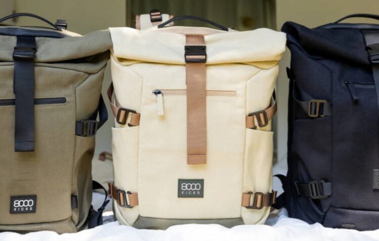 A 8000 Kicks, de Mira de Aire, expande gama de artigos com mochilas de cânhamo