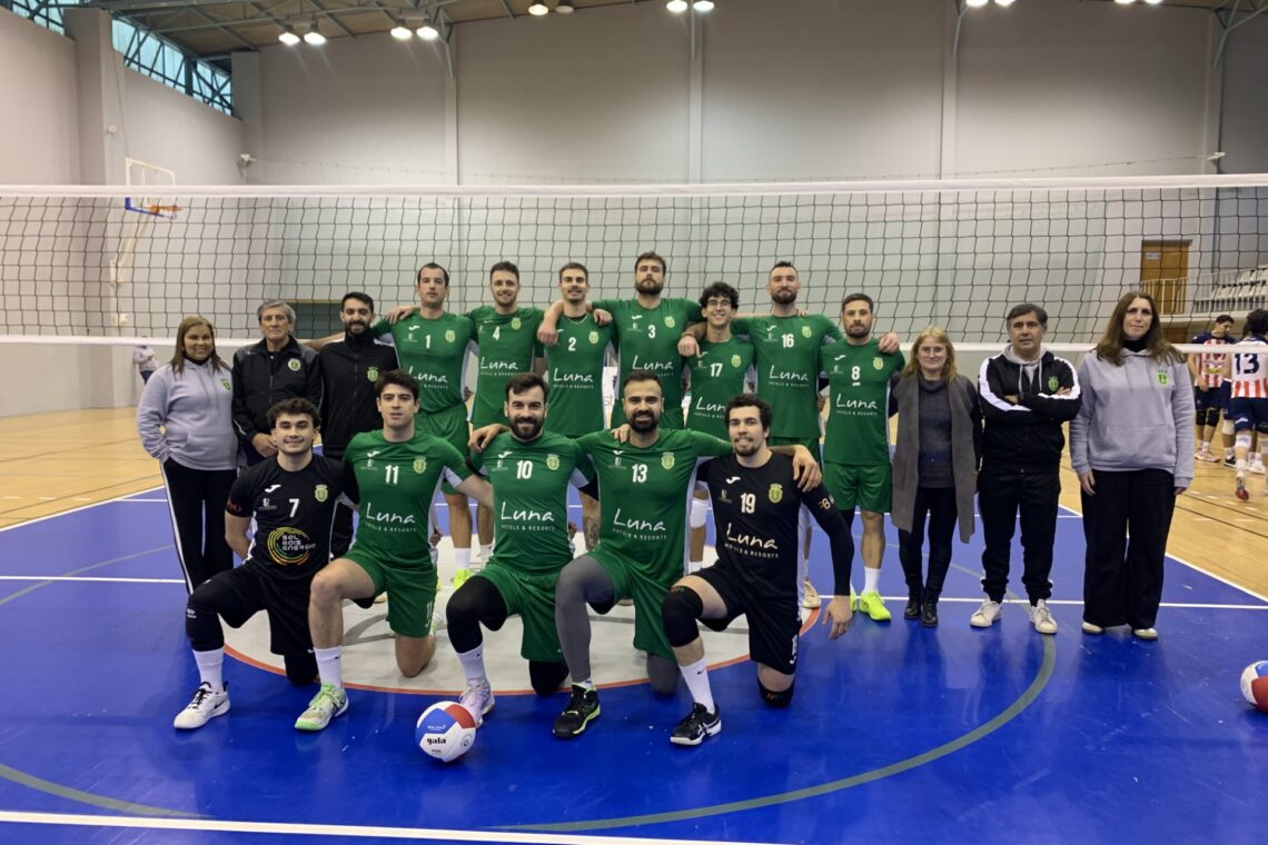 Elas mandam no voleibol, mas estes rapazes querem regressar à 1.ª divisão