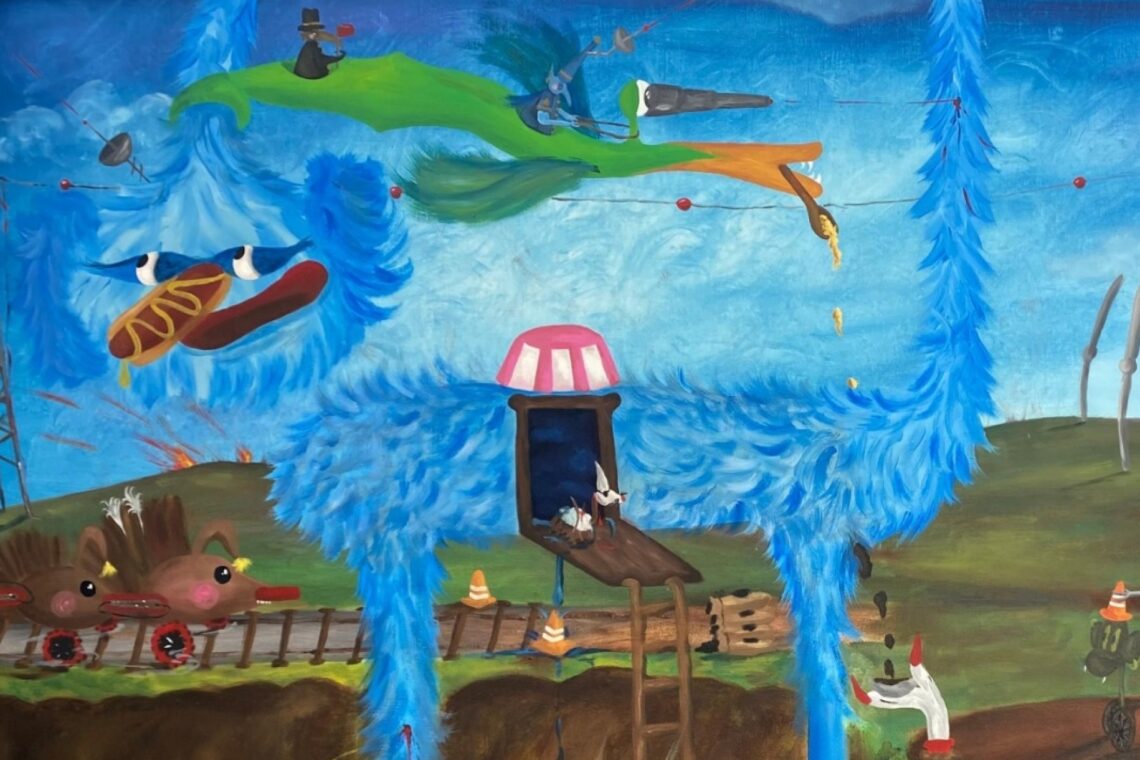 Pintura de Neuza Matias para ver em Leiria e Lisboa