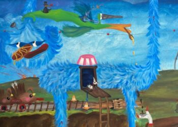 Pintura de Neuza Matias para ver em Leiria e Lisboa