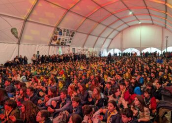 Fotogaleria: Mais de dois mil escuteiros estão em Leiria para celebrar o centenário da região e aniversário do fundador