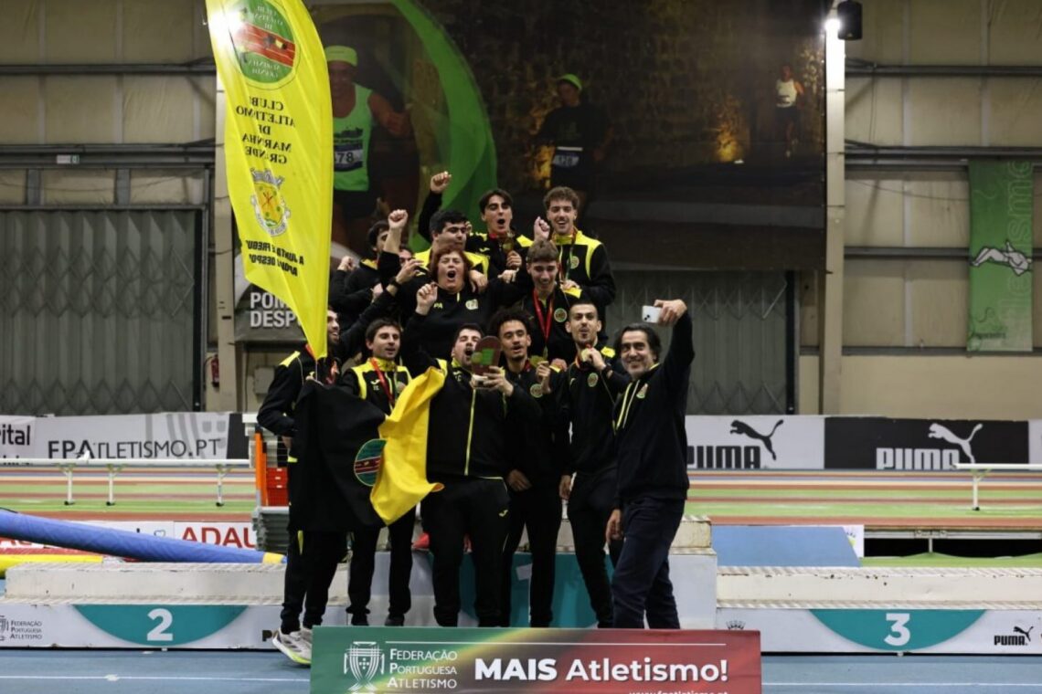 Clube de Atletismo da Marinha Grande apurado à 1.ª divisão nacional de clubes