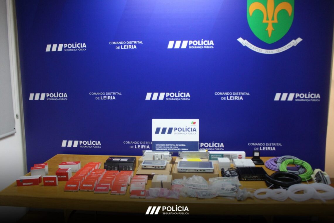 Valor do material apreendido ascende aos 15 mil euros