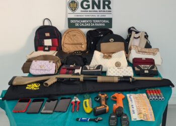 Quatro detidos por furtos, tráfico de estupefacientes e posse ilegal de armas e munições