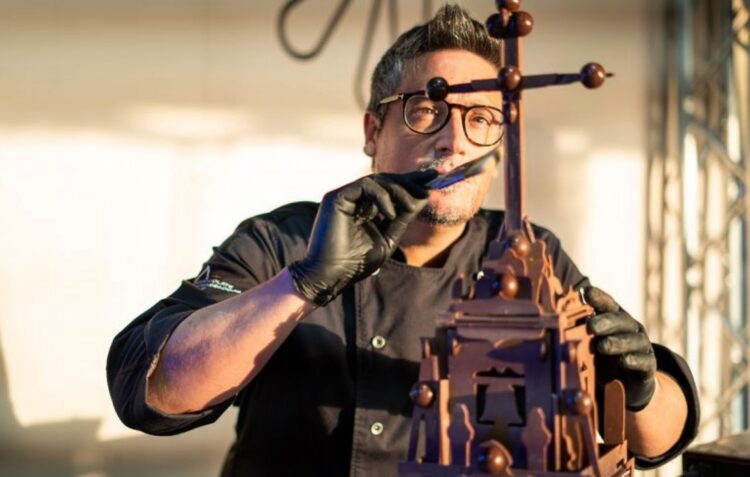 Toneladas de chocolate em Óbidos para celebrar grandes feitos da ciência