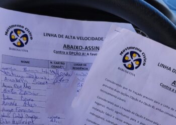 Quase 2.500 pessoas pedem alta velocidade fora da zona residencial