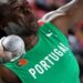 Auriol Dongmo ganha medalha de bronze nos europeus de pista coberta