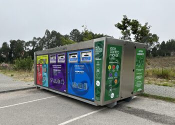 Ecocentro móvel de Leiria já recolheu quase 12 toneladas  de resíduos