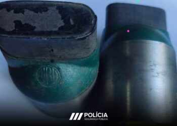 PSP de Leiria recolhe granadas de II Guerra Mundial 