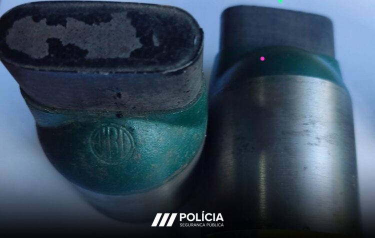 PSP de Leiria recolhe granadas de II Guerra Mundial