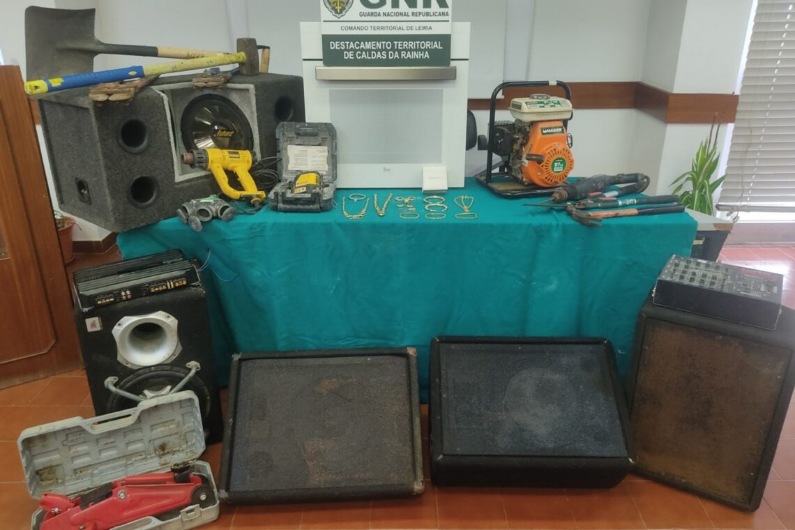 Furtavam armazéns e residências e foram detidos com um forno eléctrico em Peniche