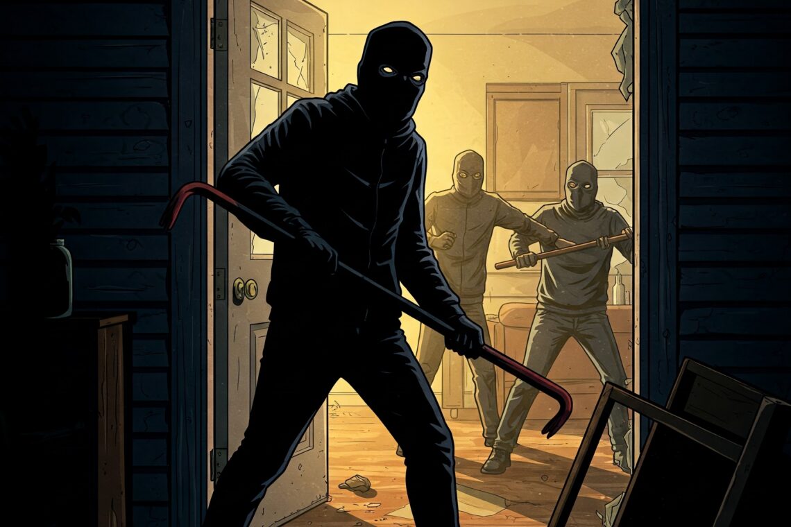 Vìtimas foram surpreendidas em casa