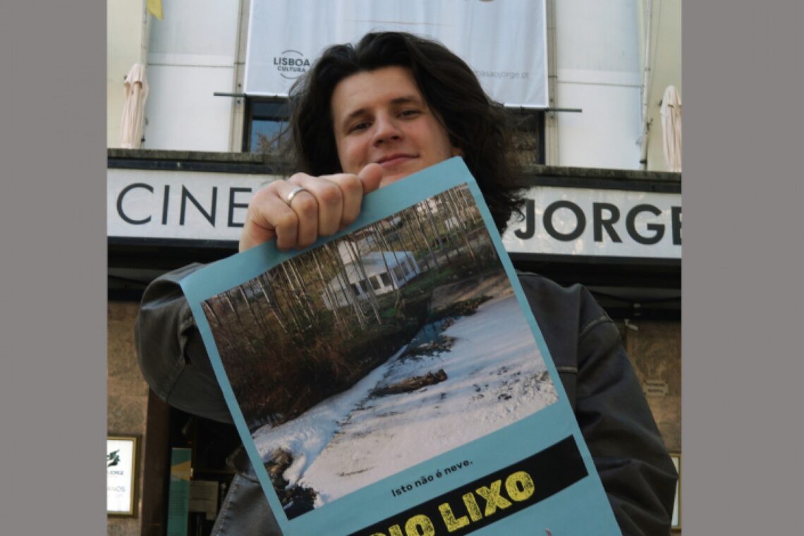 “Rio Lixo” retrata o problema da poluição no rio Lis
