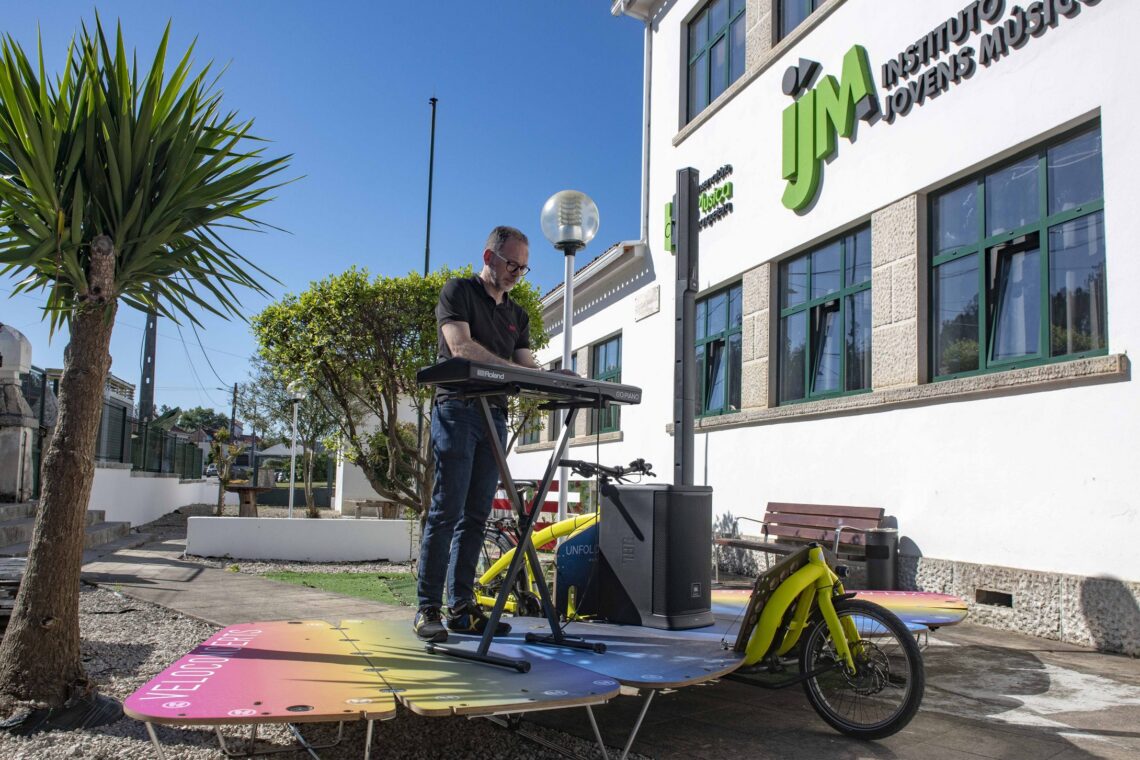 Sábados de rock. A pedalar estrada fora, os concertos do Instituto Jovens Músicos chegam na bicicleta que também é palco