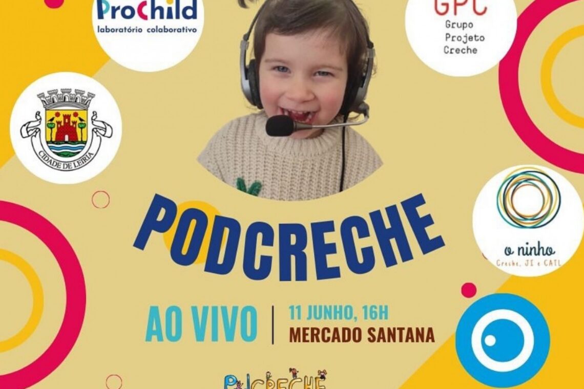 Alunos da ESECS criam PodCRECHE para reflectir sobre primeira infância