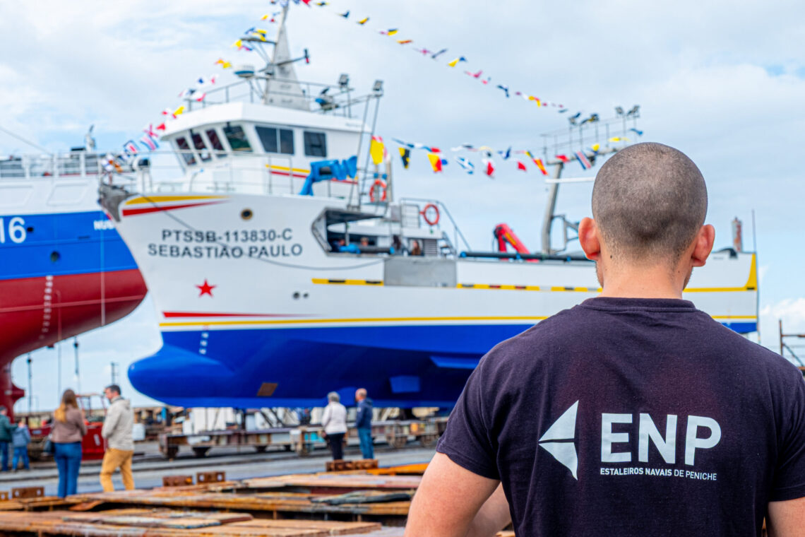 Estaleiros de Peniche concluem modernização com “baptismo e bota-abaixo” do “Sebastião Paulo”