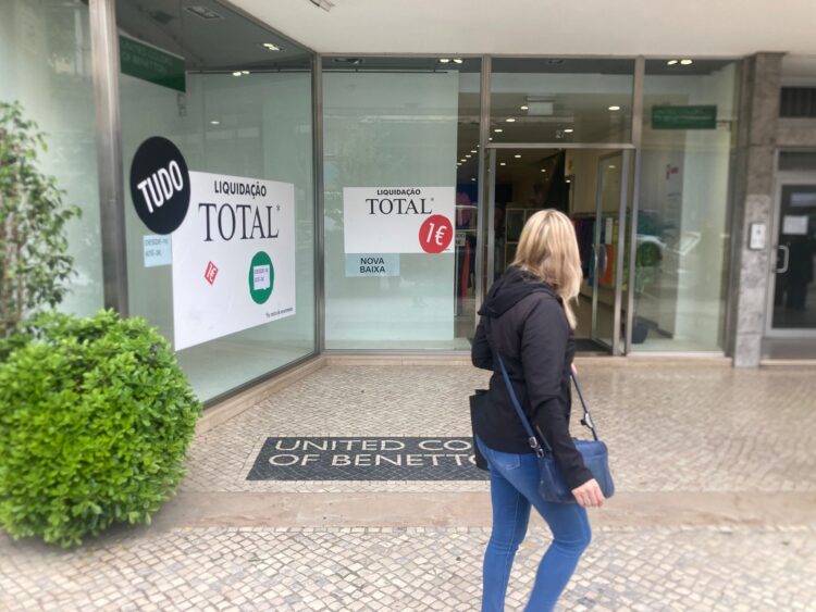 Loja da Benetton em Leiria vai fechar