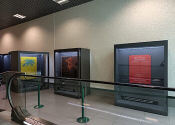 Exposição de museus de Alcobaça no Aeroporto Humberto Delgado