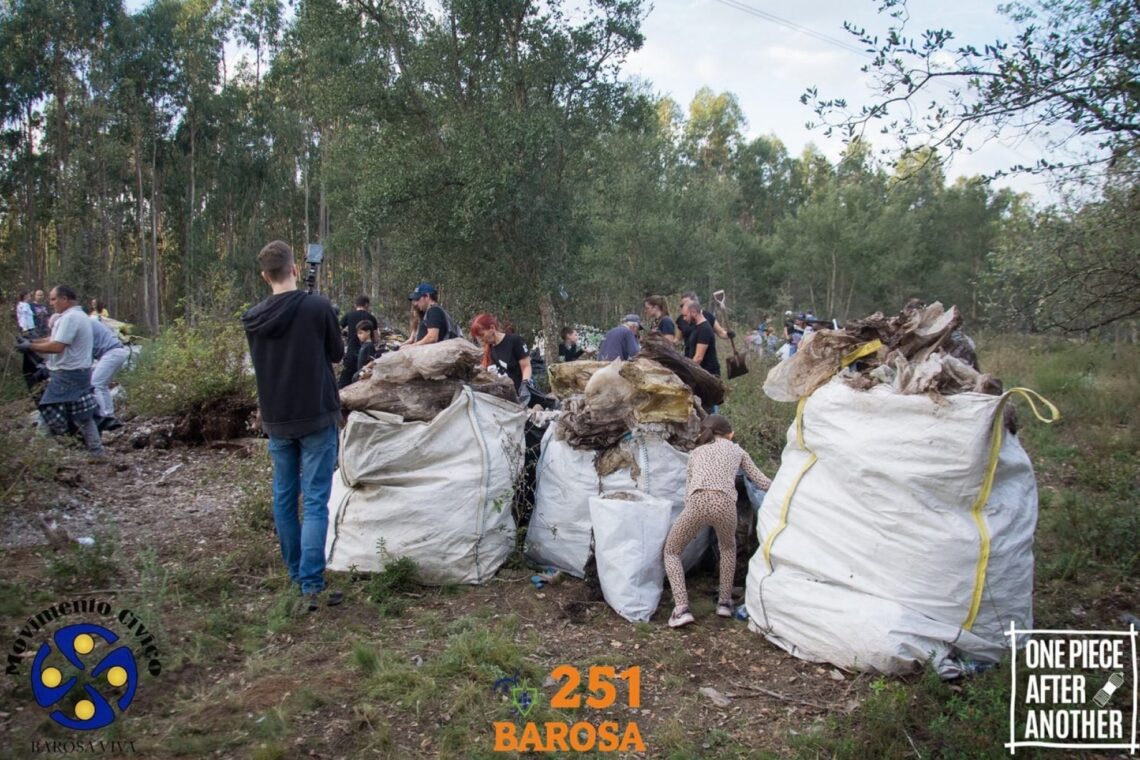 Movimento Cívico organiza limpeza ao pinhal da Barosa