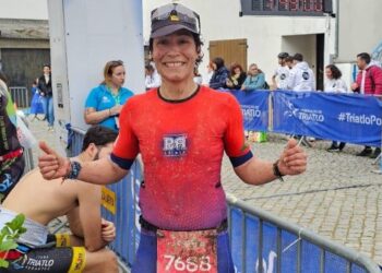Triatleta Paula Pita foi a segunda melhor no escalão 45-49 anos