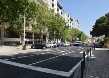 Concluídas as obras de requalificação em duas ruas em Leiria