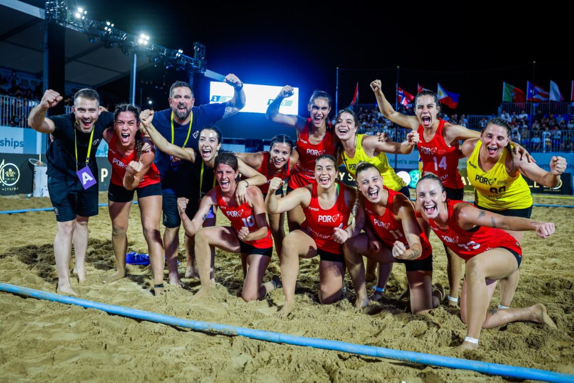 Selecções de andebol de praia preparam competições em Leiria