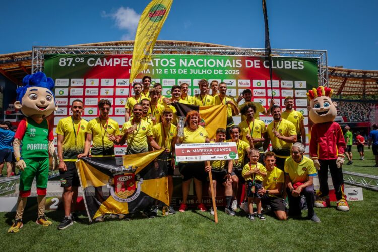 Clube de Atletismo da Marinha Grande sobe à 1.ª divisão nacional