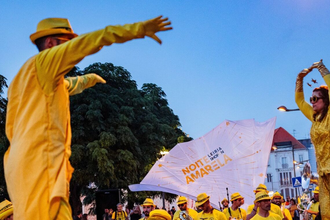 Noite Amarela em Leiria com música e muito mais
