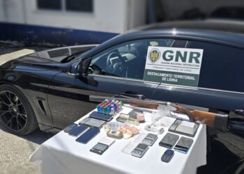 GNR detém quatro suspeitos de tráfico de droga em Leiria e Marinha Grande