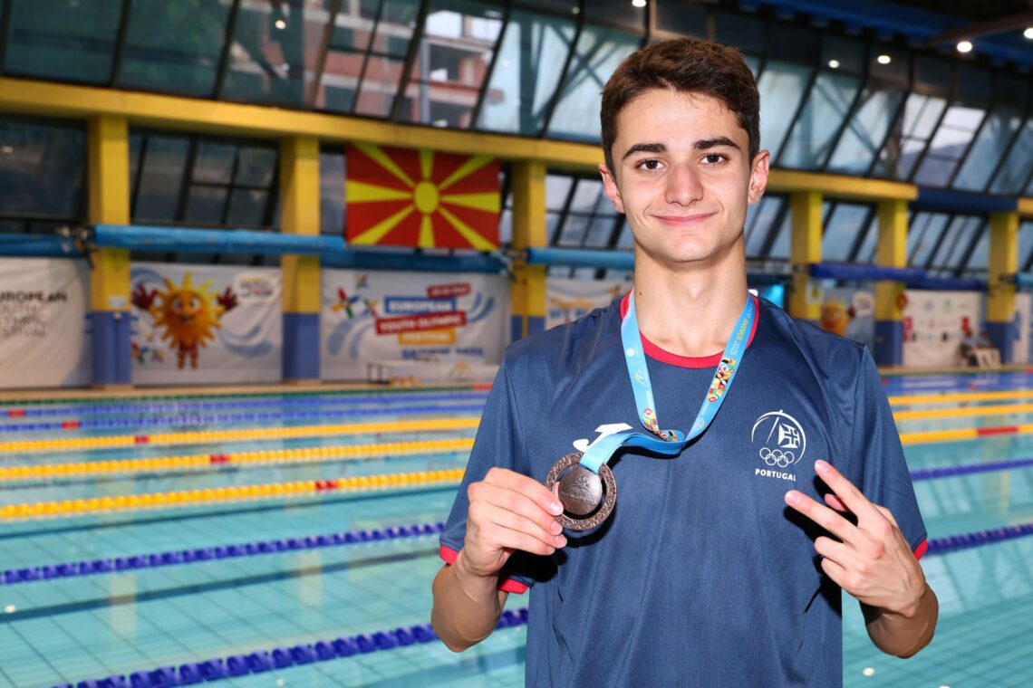 Segunda medalha de bronze para Rodolfo Alecrim no Festival Olímpico da Juventude Europeia