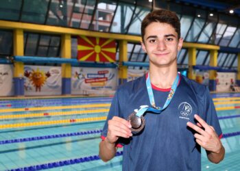 Segunda medalha de bronze para Rodolfo Alecrim no Festival Olímpico da Juventude Europeia