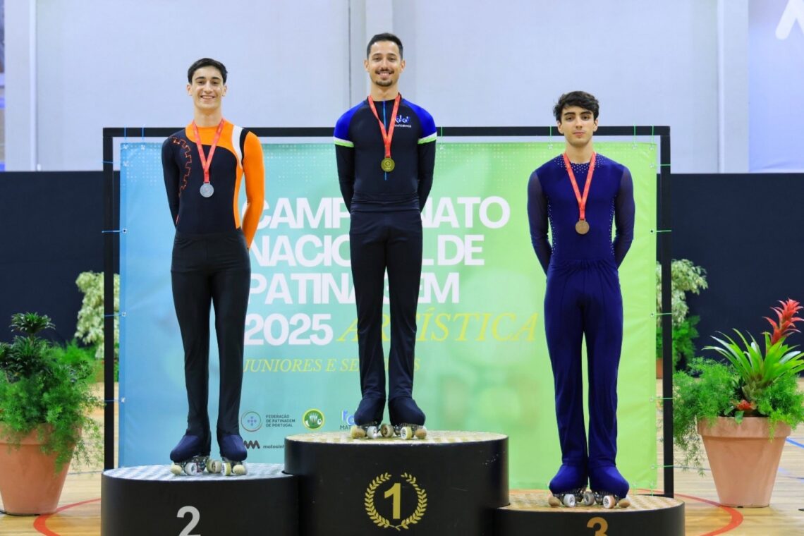 Simão Carlos torna-se vice-campeão nacional de patinagem livre