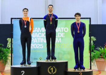 Simão Carlos torna-se vice-campeão nacional de patinagem livre