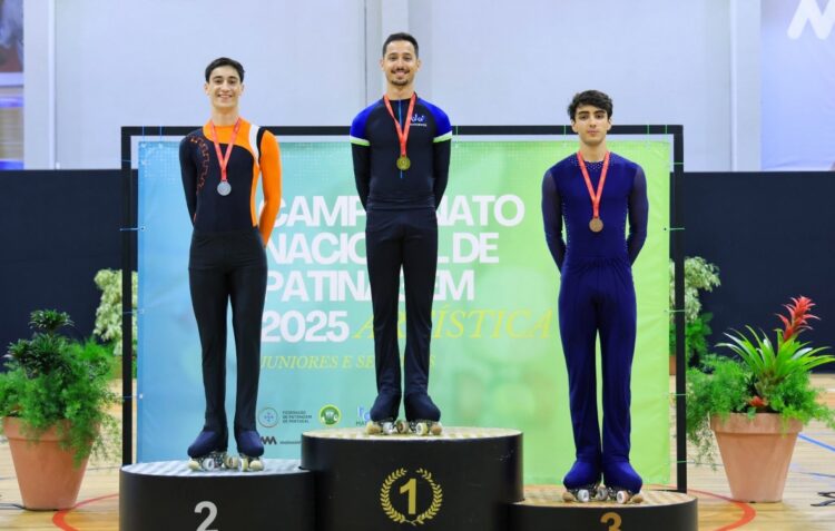 Simão Carlos torna-se vice-campeão nacional de patinagem livre